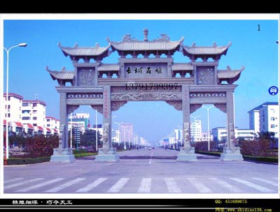 石牌坊之鄉(xiāng)的牌坊經(jīng)典造型