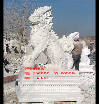 公司擺放石麒麟