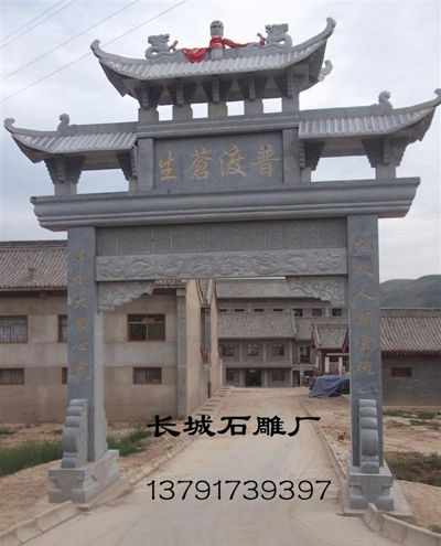 歙縣的這座石雕牌坊為什么叫豸繡重光